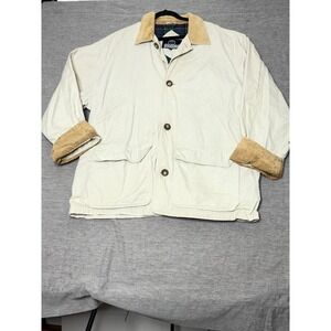 Vintage Chore Woodlake Mens XL Beige Lined Barn Jacket